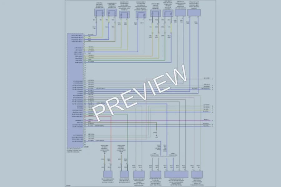 2009 MINI CooperClubman Supplemental Restraints wiring diagram preview