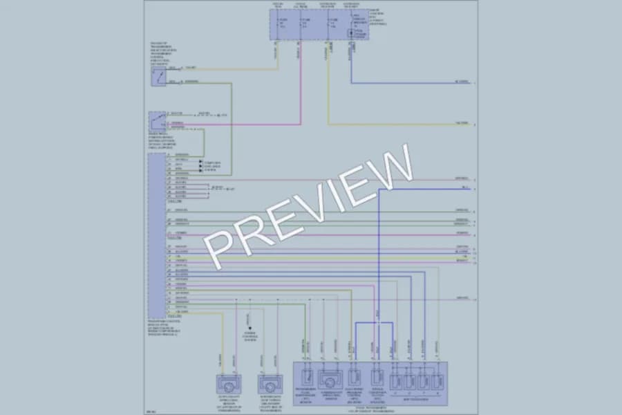 2009 Mazda B2300 Transmission wiring diagram preview