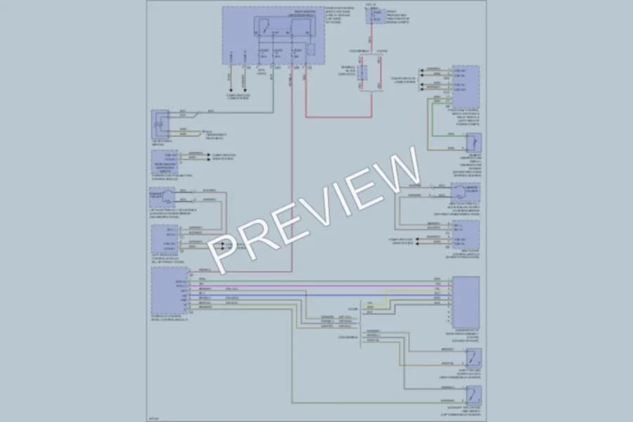 2009 MercedesBenz CLK550 Defoggers wiring diagram preview