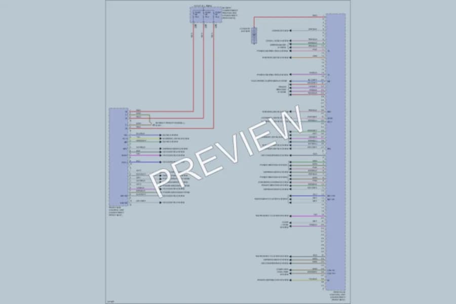 2009 MercedesBenz R320BLUETEC Body Control Modules wiring diagram preview