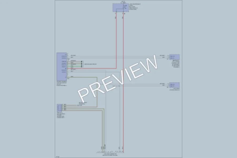 2009 MercedesBenz R320BLUETEC Computer Data Lines wiring diagram preview