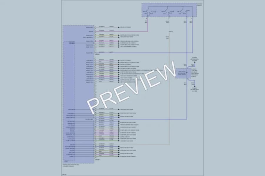 2009 Mercury MarinerHybrid Body Control Modules wiring diagram preview