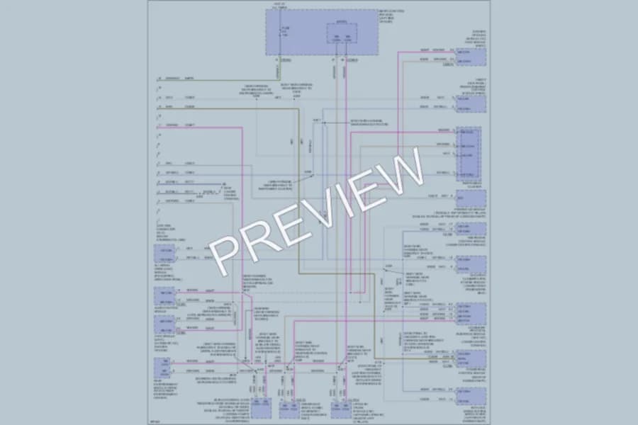 2009 Mercury Sable Computer Data Lines wiring diagram preview