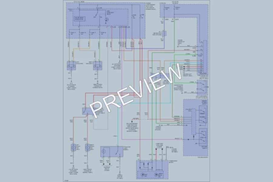 2009 Mitsubishi Eclipse Headlights wiring diagram preview