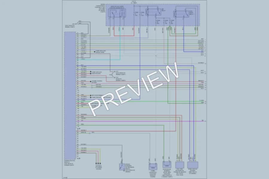 2009 Mitsubishi Lancer Engine Performance wiring diagram preview