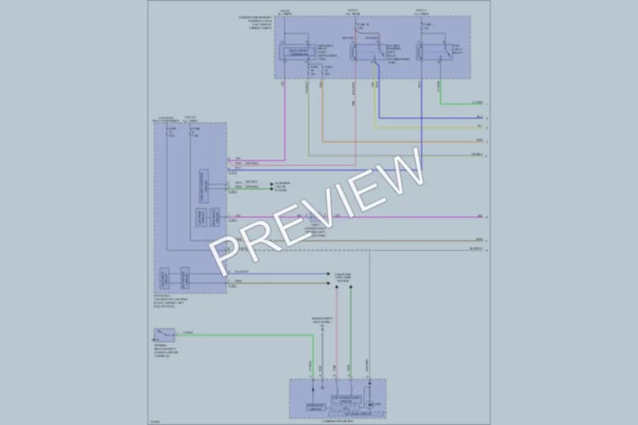 2009 Mitsubishi Lancer Headlights wiring diagram preview
