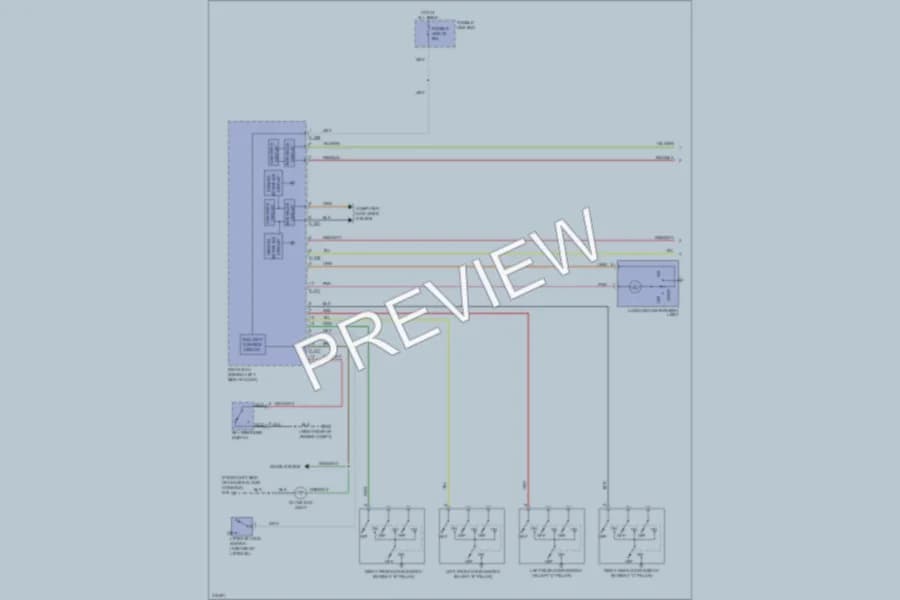 2009 Mitsubishi Outlander Interior Lights wiring diagram preview