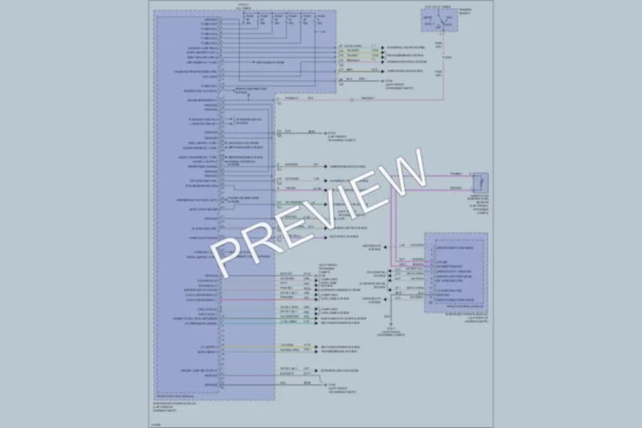 2009 Mitsubishi Raider Body Control Modules wiring diagram preview