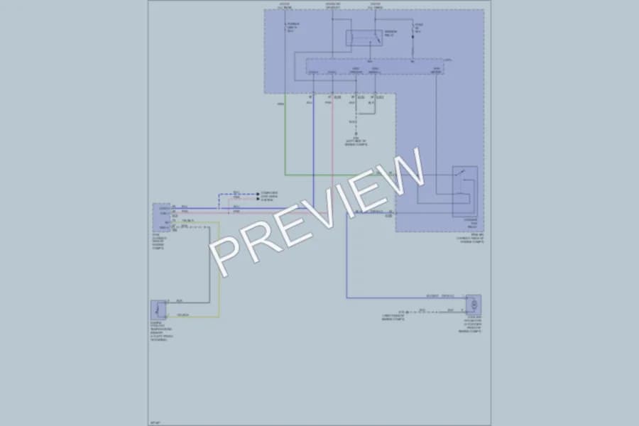 2009 Nissan Armada Cooling Fan wiring diagram preview