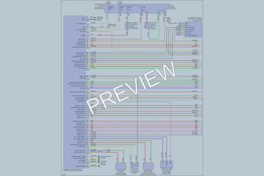 2009 Nissan Maxima Anti Theft wiring diagram preview