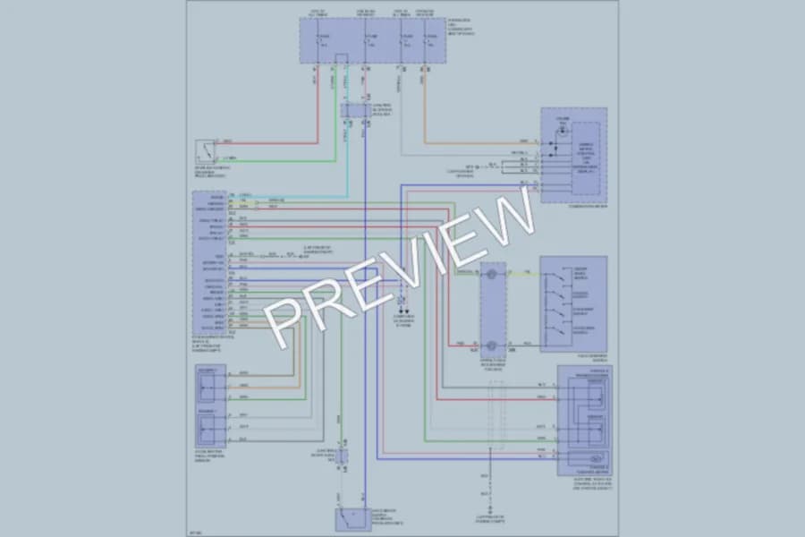 2009 Nissan Maxima Cruise Control wiring diagram preview