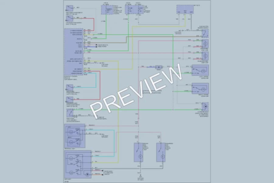 2009 Nissan Murano Interior Lights wiring diagram preview