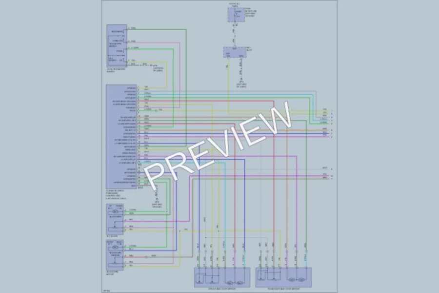 2009 Nissan Murano Memory Systems wiring diagram preview