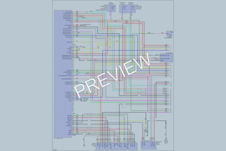2009 Nissan Murano Navigation wiring diagram preview