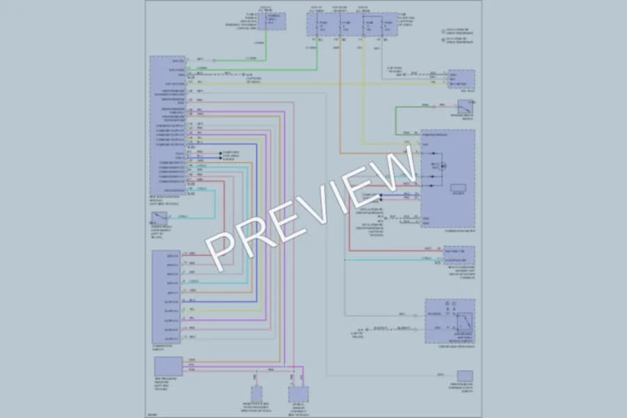 2009 Nissan Murano Warning Systems wiring diagram preview