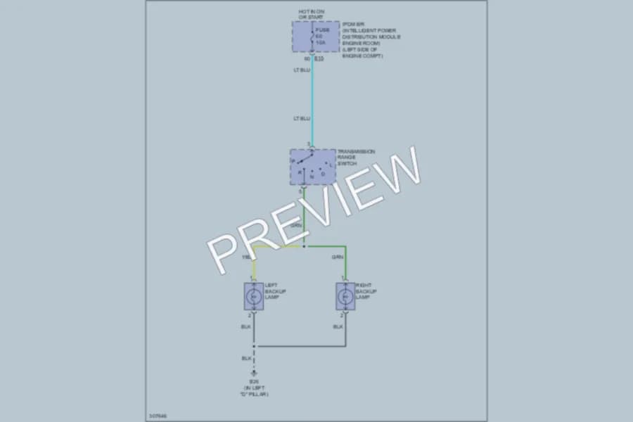 2009 Nissan Rogue Exterior Lights wiring diagram preview