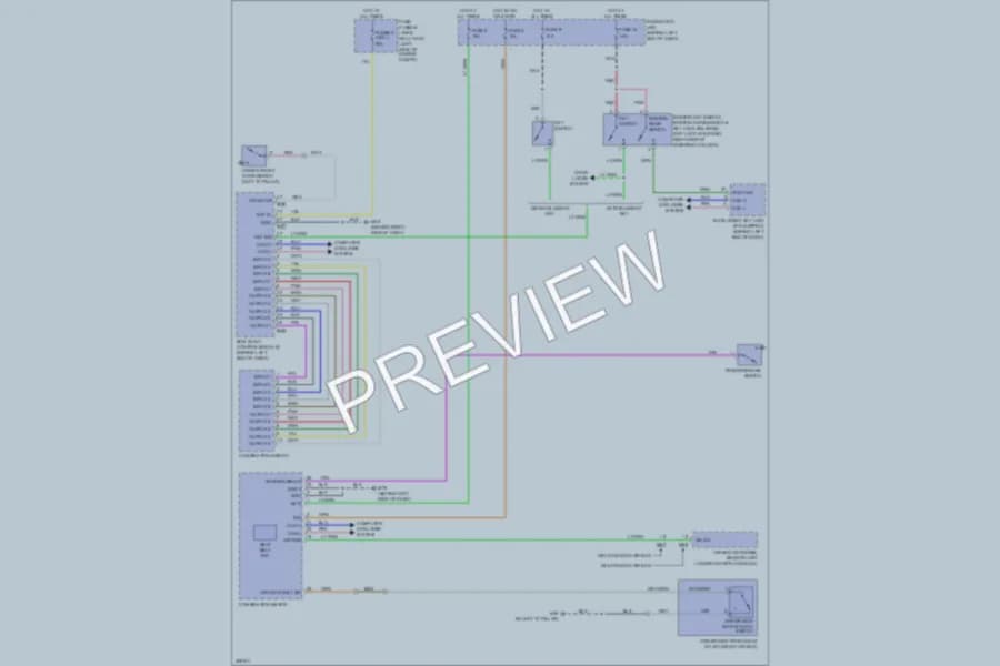 2009 Nissan Rogue Warning Systems wiring diagram preview