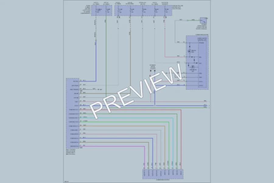 2009 Nissan Sentra Headlights wiring diagram preview