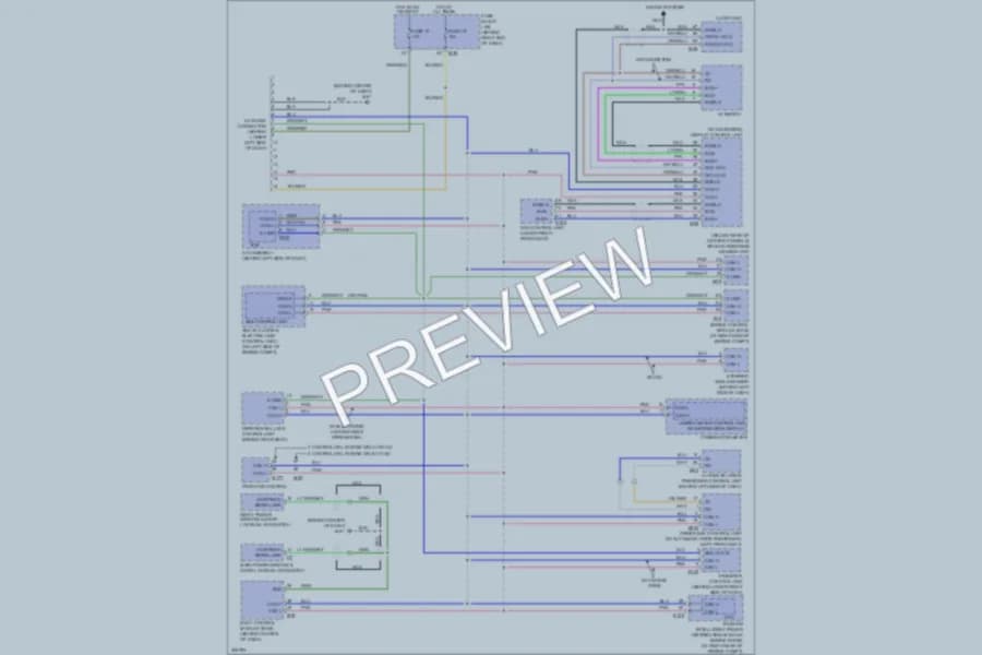 2009 Nissan Titan Computer Data Lines wiring diagram preview