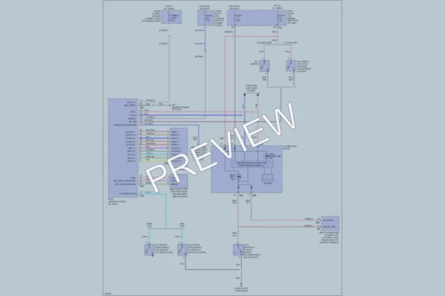 2009 Nissan Titan Warning Systems wiring diagram preview