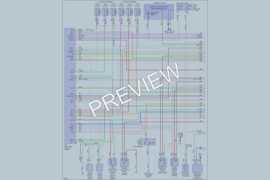 2009 Nissan Xterra Engine Performance wiring diagram preview