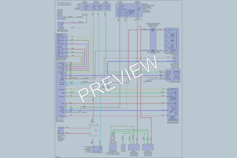 2009 Nissan cube Cruise Control wiring diagram preview