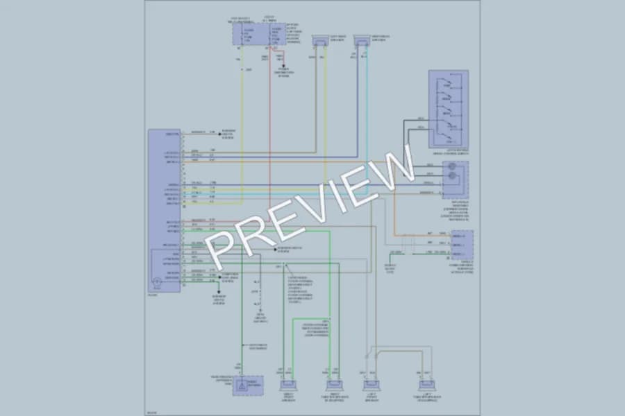 2009 Pontiac G3 Radio wiring diagram preview