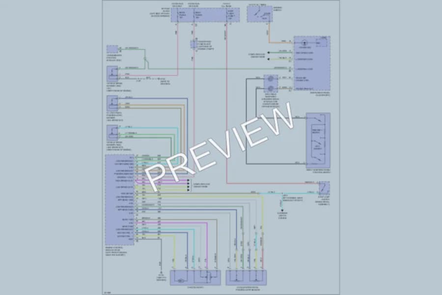 2009 Pontiac G3Wave Cruise Control wiring diagram preview