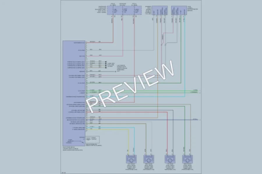2009 Pontiac G5 Anti Lock Brakes wiring diagram preview