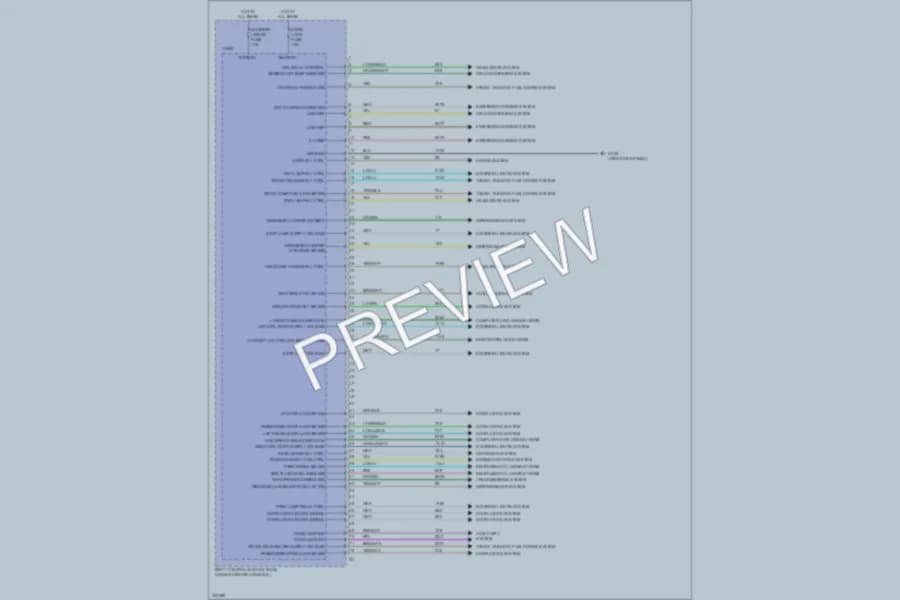 2009 Pontiac G6 Body Control Modules wiring diagram preview