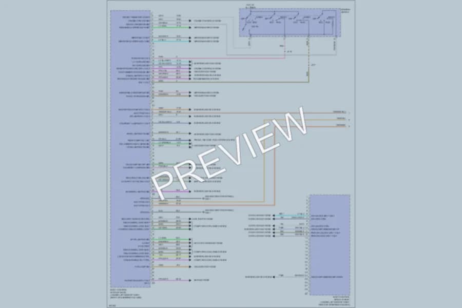2009 Pontiac G8 Body Control Modules wiring diagram preview
