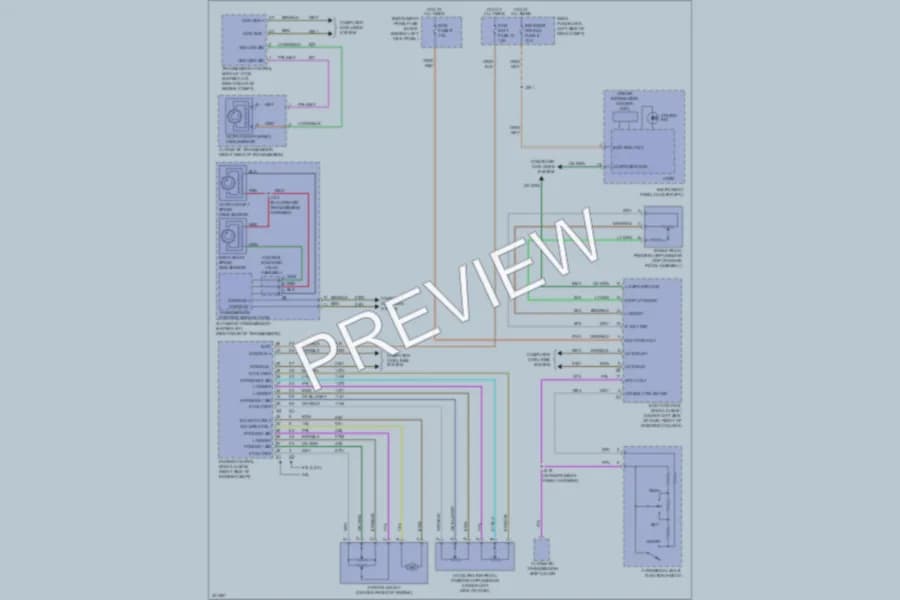 2009 Pontiac G8 Cruise Control wiring diagram preview