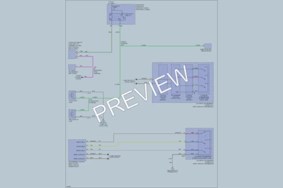 2009 Pontiac G8 Exterior Lights wiring diagram preview