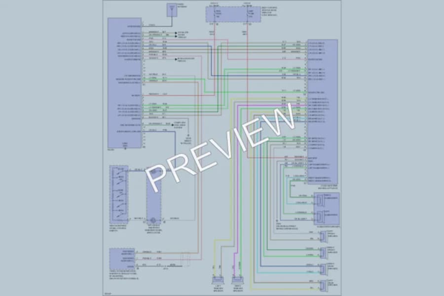2009 Pontiac Solstice Radio wiring diagram preview