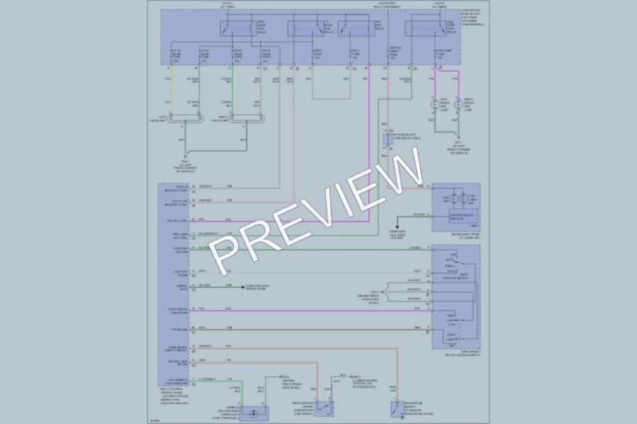 2009 Pontiac Torrent Headlights wiring diagram preview