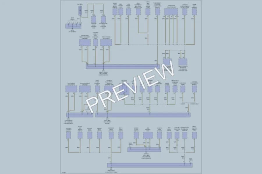 2009 Porsche 911 Ground Distribution wiring diagram preview