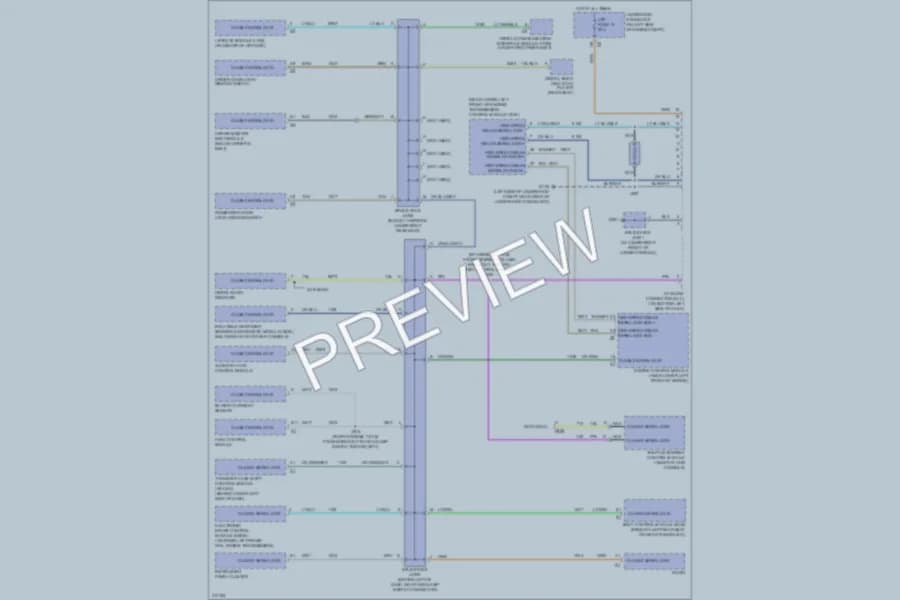 2009 Saab 97X Computer Data Lines wiring diagram preview