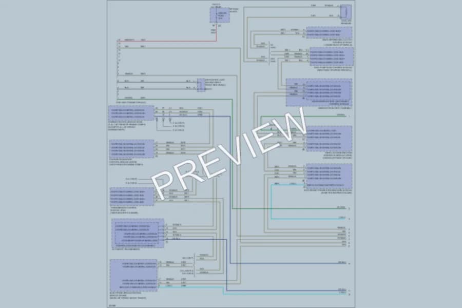 2009 Saturn VUE Computer Data Lines wiring diagram preview