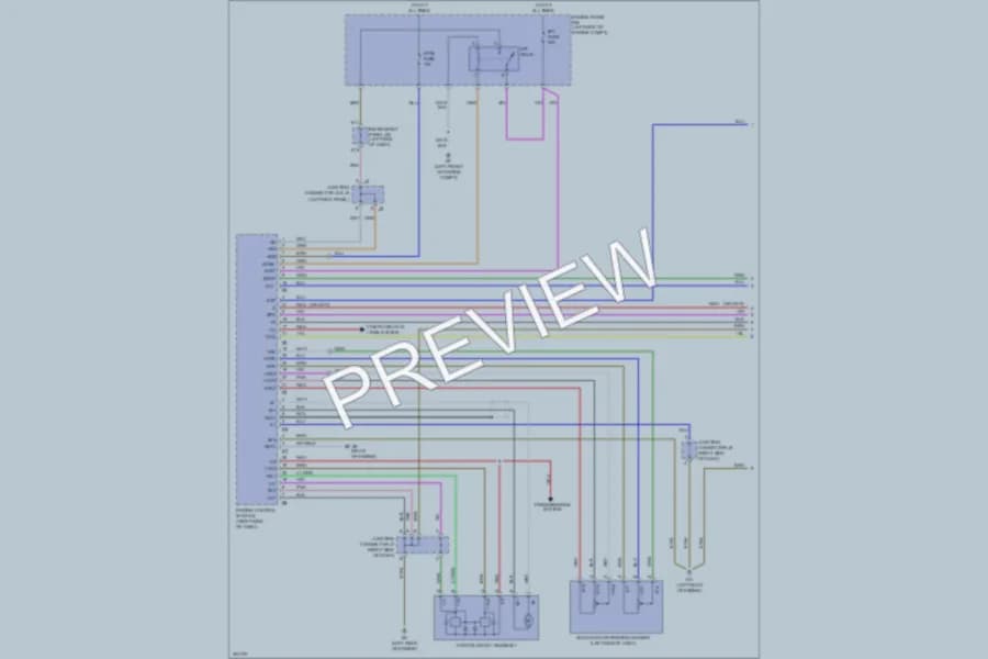 2009 Scion tC Cruise Control wiring diagram preview