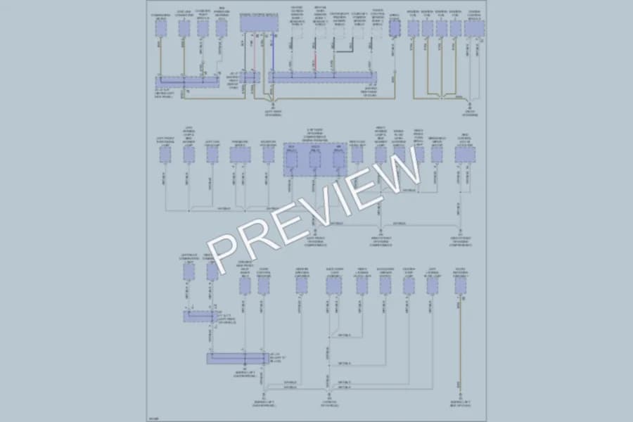 2009 Scion tC Ground Distribution wiring diagram preview
