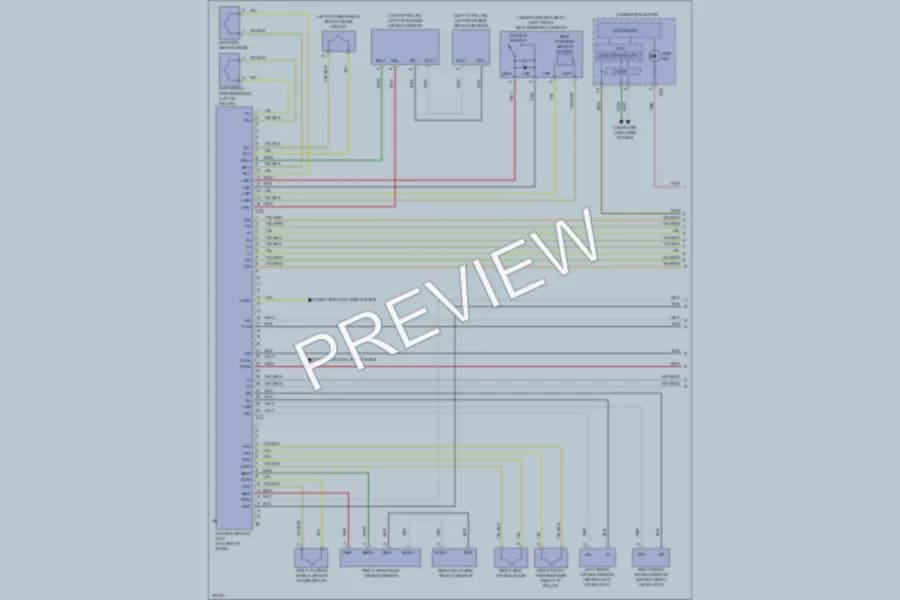 2009 Scion xB Supplemental Restraints wiring diagram preview