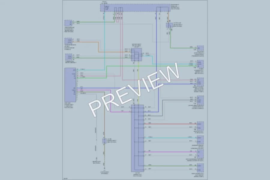 2009 Scion xD Computer Data Lines wiring diagram preview