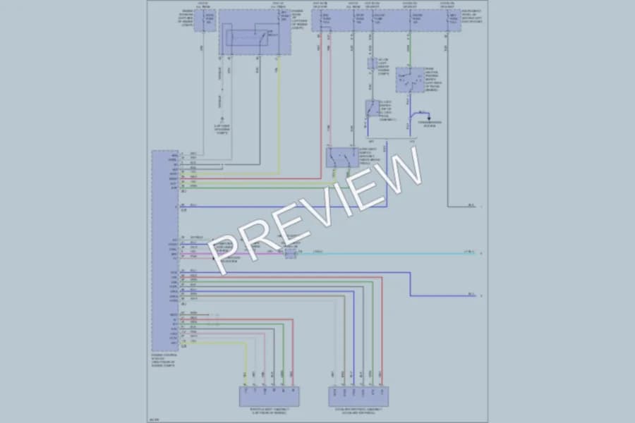 2009 Scion xD Cruise Control wiring diagram preview
