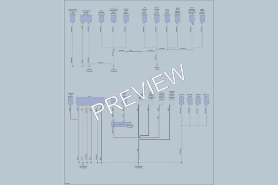 2009 Scion xD Ground Distribution wiring diagram preview