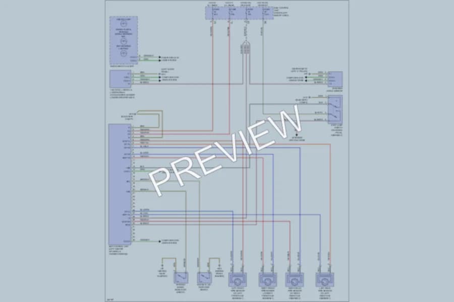 2009 Smart fortwo Anti Lock Brakes wiring diagram preview