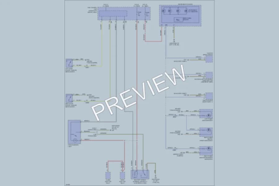 2009 Smart fortwo Interior Lights wiring diagram preview