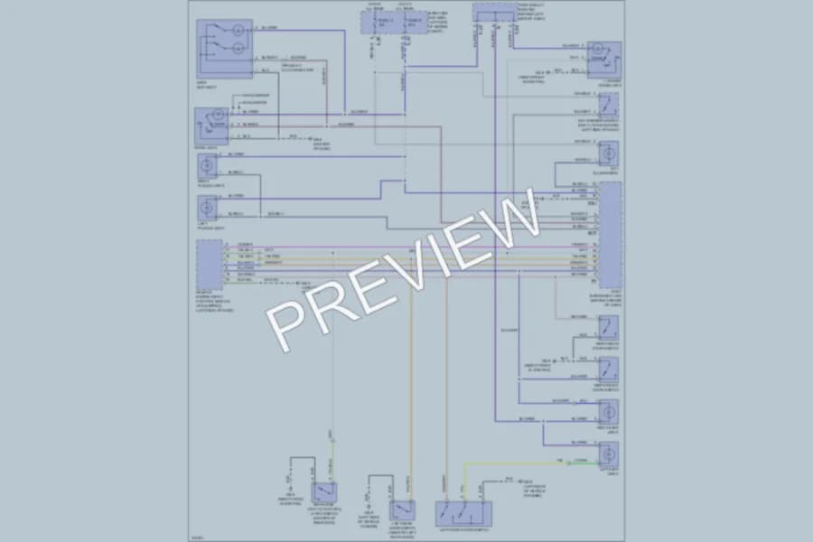 2009 Subaru Forester Interior Lights wiring diagram preview