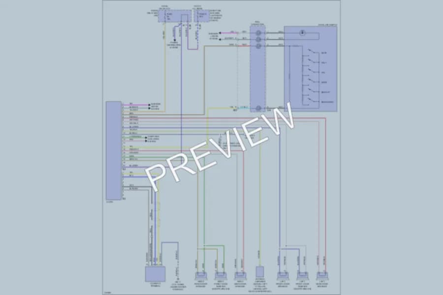 2009 Subaru Impreza Radio wiring diagram preview