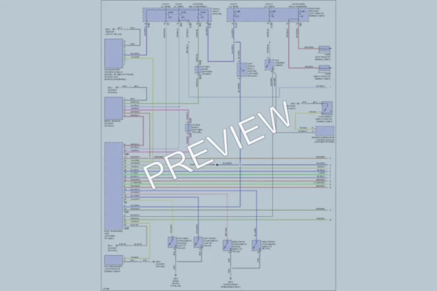 2009 Subaru ImprezaWRX Anti Theft wiring diagram preview