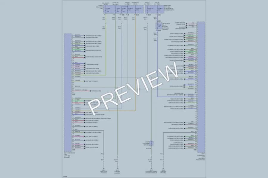2009 Subaru ImprezaWRX Body Control Modules wiring diagram preview